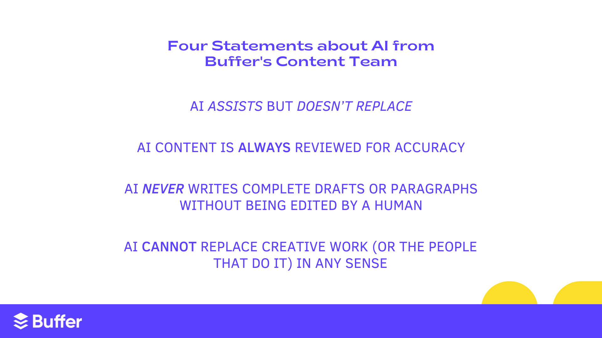ai content policy buffer